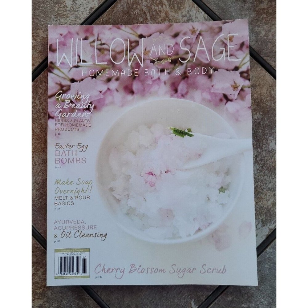 Willow and Sage Homemade Bath & Body Magazine You Choose
